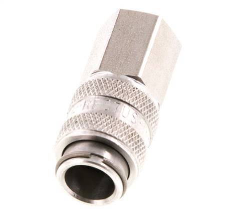 Stainless Steel 316L DN 5 Air Coupling Socket G 1/8 inch Female