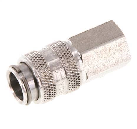 Stainless Steel 316L DN 5 Air Coupling Socket G 1/8 inch Female