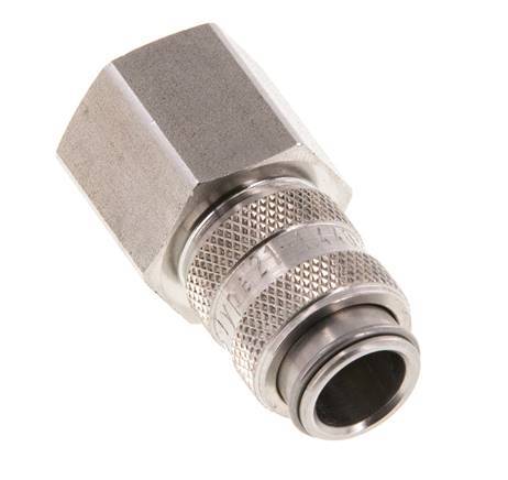 Stainless Steel 316L DN 5 Air Coupling Socket G 3/8 inch Female