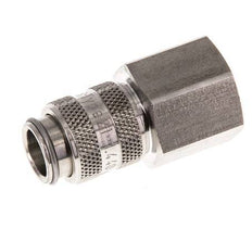 Stainless steel 306L DN 5 Air Coupling Socket G 3/8 inch Female Double Shut-Off