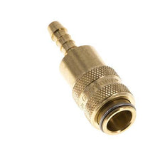 Brass DN 5 Air Coupling Socket 5 mm Hose Pillar