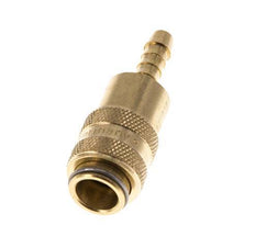 Brass DN 5 Air Coupling Socket 5 mm Hose Pillar