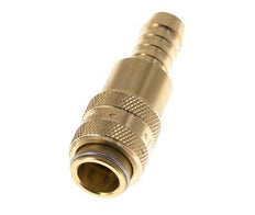 Brass DN 5 Air Coupling Socket 8 mm Hose Pillar