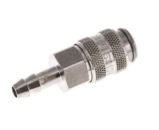 Stainless Steel 316L DN 5 Air Coupling Socket 4 mm Hose Pillar