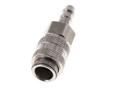 Stainless Steel 316L DN 5 Air Coupling Socket 4 mm Hose Pillar