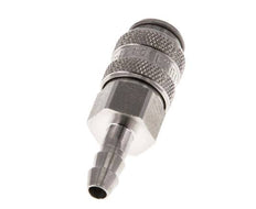 Stainless Steel 316L DN 5 Air Coupling Socket 4 mm Hose Pillar