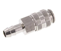 Stainless Steel 316L DN 5 Air Coupling Socket 8 mm Hose Pillar