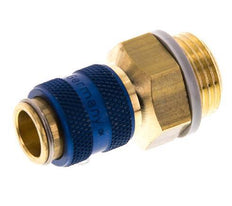 Brass DN 5 Blue Air Coupling Socket G 3/8 inch Male