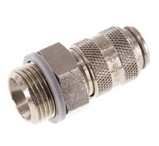 Nickel-plated Brass DN 5 Air Coupling Socket G 3/8 inch Male