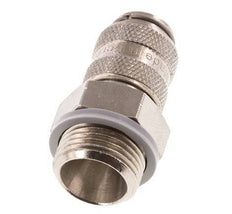Nickel-plated Brass DN 5 Air Coupling Socket G 3/8 inch Male