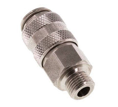 Stainless steel DN 5 Air Coupling Socket G 1/8 inch Male