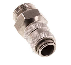 Stainless steel DN 5 Air Coupling Socket G 3/8 inch Male