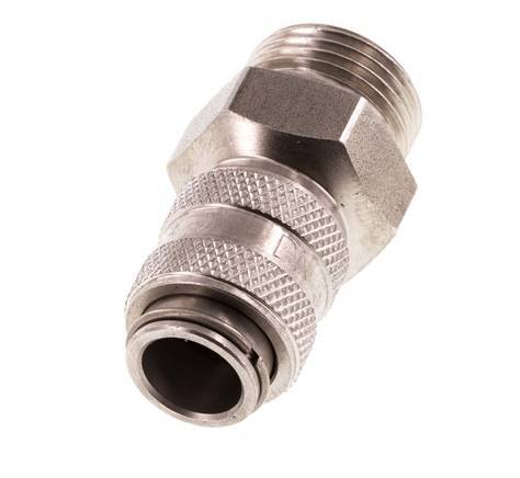 Stainless steel DN 5 Air Coupling Socket G 3/8 inch Male