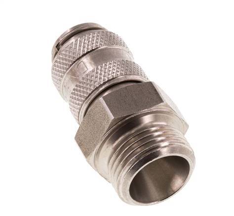 Stainless steel DN 5 Air Coupling Socket G 3/8 inch Male