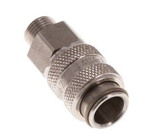 Stainless Steel 316L DN 5 Air Coupling Socket G 1/8 inch Male