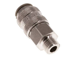 Stainless Steel 316L DN 5 Air Coupling Socket G 1/8 inch Male