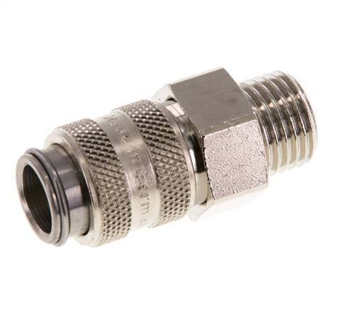 Hardened steel DN 5 Air Coupling Socket G 1/4 inch Male