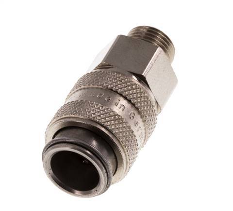 Hardened steel DN 5 Air Coupling Socket G 1/8 inch Male