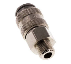 Hardened steel DN 5 Air Coupling Socket G 1/8 inch Male