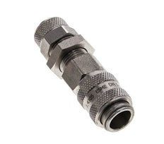 Stainless steel DN 5 Air Coupling Socket 6x8 mm Union Nut Bulkhead
