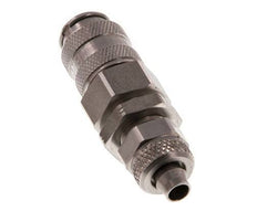 Stainless steel DN 5 Air Coupling Socket 6x8 mm Union Nut Bulkhead