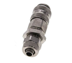Stainless steel DN 5 Air Coupling Socket 6x8 mm Union Nut Bulkhead