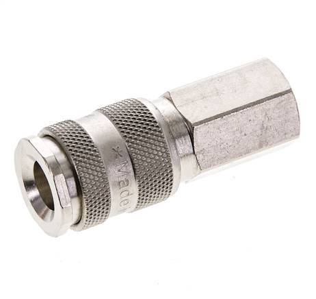 Nickel-plated Brass DN 5.5 (Orion) Air Coupling Socket G 3/8 inch Female