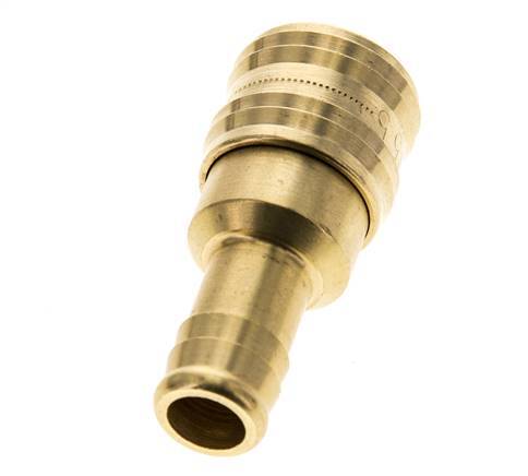 Brass DN 5.5 (Orion) Air Coupling Socket 13 mm Hose Pillar