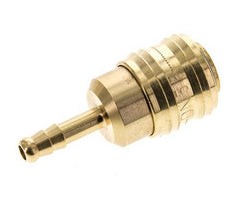 Brass DN 5.5 (Orion) Air Coupling Socket 6 mm Hose Pillar