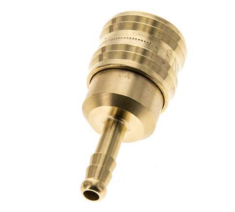 Brass DN 5.5 (Orion) Air Coupling Socket 6 mm Hose Pillar