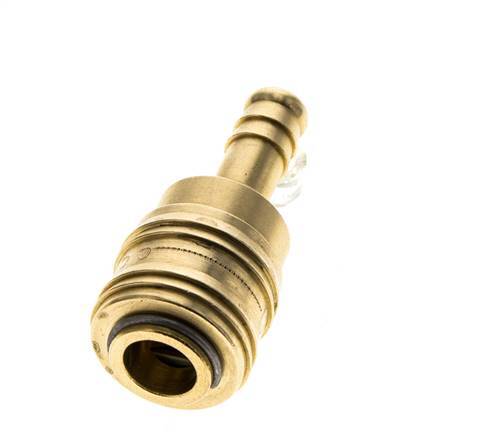 Brass DN 5.5 (Orion) Air Coupling Socket 9 mm Hose Pillar