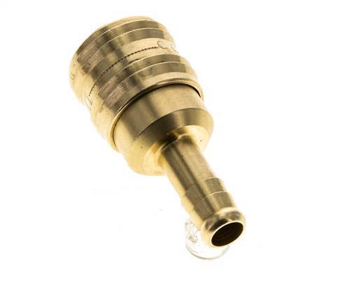 Brass DN 5.5 (Orion) Air Coupling Socket 9 mm Hose Pillar