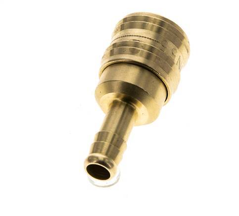 Brass DN 5.5 (Orion) Air Coupling Socket 9 mm Hose Pillar