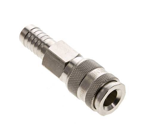Nickel-plated Brass DN 5.5 (Orion) Air Coupling Socket 13 mm Hose Pillar