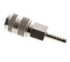 Nickel-plated Brass DN 5.5 (Orion) Air Coupling Socket 6 mm Hose Pillar