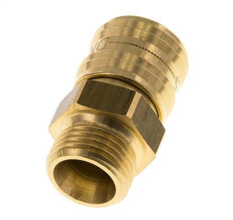 Brass DN 5.5 (Orion) Air Coupling Socket G 1/2 inch Male