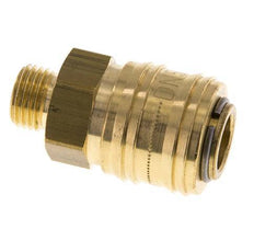 Brass DN 5.5 (Orion) Air Coupling Socket G 1/4 inch Male