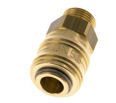Brass DN 5.5 (Orion) Air Coupling Socket G 3/8 inch Male