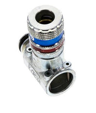 Steel DN 7.6 (7.2 Euro) Safety Air Coupling Socket CEJN Expansion Unit