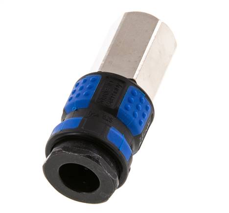 Nickel-plated Brass DN 7.8 Air Coupling Socket G 1/4 inch Female
