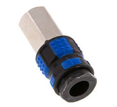 Nickel-plated Brass DN 7.8 Air Coupling Socket G 3/8 inch Female