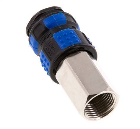 Nickel-plated Brass DN 7.8 Air Coupling Socket G 3/8 inch Female