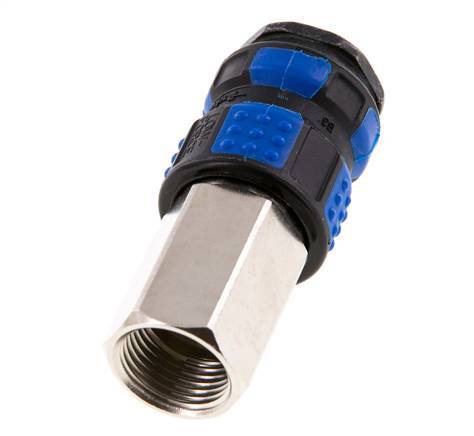 Nickel-plated Brass DN 7.8 Air Coupling Socket G 3/8 inch Female