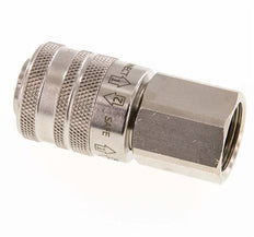 Nickel-plated Brass DN 7.8 Safety Air Coupling Socket G 1/2 inch Female