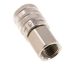 Nickel-plated Brass DN 7.8 Safety Air Coupling Socket G 1/2 inch Female