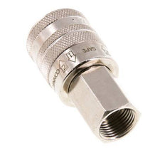 Nickel-plated Brass DN 7.8 Safety Air Coupling Socket G 3/8 inch Female