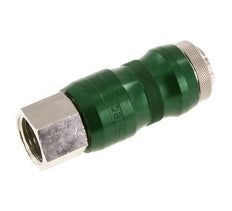 Nickel-plated Brass DN 7.8 Safety Air Coupling Socket with Slide Sleeve G 1/2 inch Female