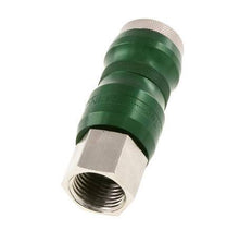 Nickel-plated Brass DN 7.8 Safety Air Coupling Socket with Slide Sleeve G 1/2 inch Female