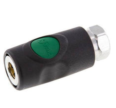 Composite material DN 7.4 Safety Air Coupling Socket with Push Button G 1/4 inch Female