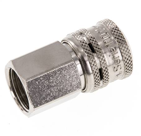 Steel DN 7.2 (Euro) Safety Air Coupling Socket G 1/2 inch Female
